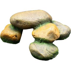 Artificial Moss Stone, Imitation Fish Tank Landscape Stone, Turtle Pond Landscape Stone, Aquarium Ornaments,Aquarium Decor,Aquarium Moss,aquascape Rocks. (Moss Stone)