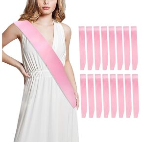 8 Pcs Sash Blank Satin Sash Royal Blue Sash Party Decorations, Bride To Be Sash, Plain Sash, Diy Sash Sashes for Pageants, Birthday, Homecoming, Graduation, Hen Party, Wedding, Make Your Own Sash