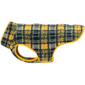 RC Pets Double-Layered, Adjustable Tundra Fleece | 8 Inches, Peony Plaid