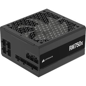 CORSAIR RM750x Fully Modular Low-Noise ATX Power Supply – ATX 3.1 Compliant – PCIe 5.1 Support – Cybenetics Gold Efficiency – Native 12V-2x6 Connector – Black