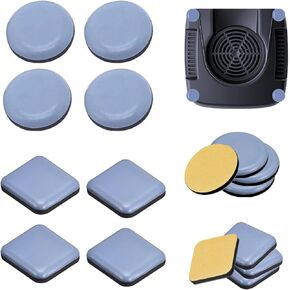 Appliance Slider, 8Pcs Appliance Sliders for Kitchen Appliances, Small Kitchen Appliance Sliders for Most Countertop, Round and Square Slider Pads