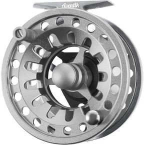 Aventik Fly Fishing Reel-NT Large Arbor (3/5 5/7 7/9wt) and Pre-Loaded Fly Reel with Line Combo, CNC-Machined Aluminum Alloy Fly Reel.