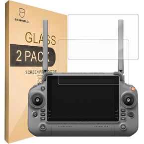 Mr.Shield Screen Protector Compatible with DJI RC Plus Remote Controller [Tempered Glass] [2-Pack] [Japan Glass with 9H Hardness]