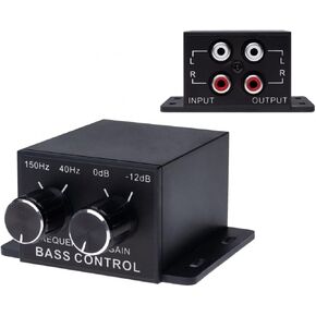 Universal Car Remote Bass Control RCA Subwoof Amplifier