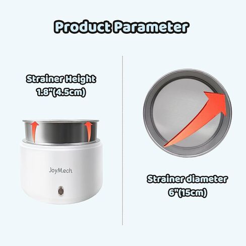 Compact Yogurt Maker Machine with Strainer, Greek Yogurt Maker Machine with Constant Temperature Control, Stainless Steel Container, 1 Quart Container, Ideal for Yogurt, Natto and Kefir in Saudi Arabia
