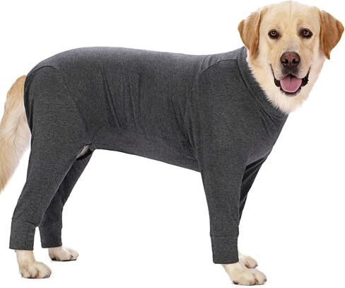 Dog Recovery Suit for Dogs After Surgery Female Male Medium Large Dog Neuter Spay Onesie for Shedding Prevent Licking Surgical Wound Dog Cone Alternative Christmas Design in Kuwait