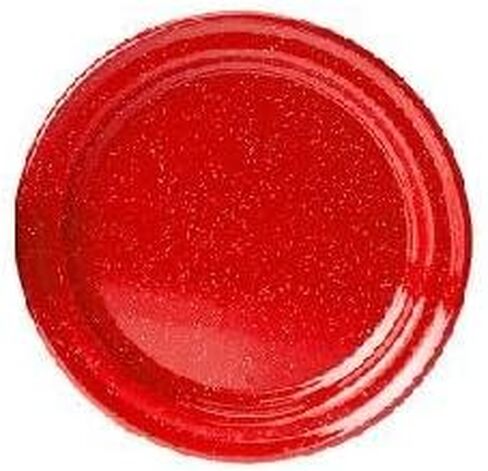 GSI Outdoors 10 Inch Enamelware Plate for Camp, Cabin and Farmhouse Kitchen - Blue in Kuwait