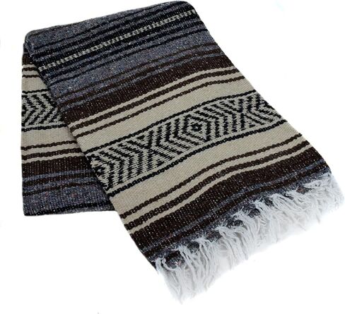 La Montana Bulk Falsa Mexican Blanket, 10 Pack, Assorted Neutrals in Kuwait