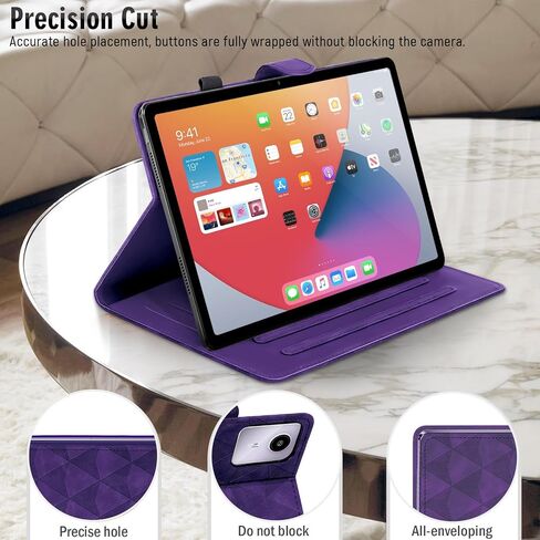 Tablet Case for Lenovo Tab M11 11" 2024 TB330FU Premium TPU Stand Cover with Card Slot 11 Inch Case (Black) in Kuwait