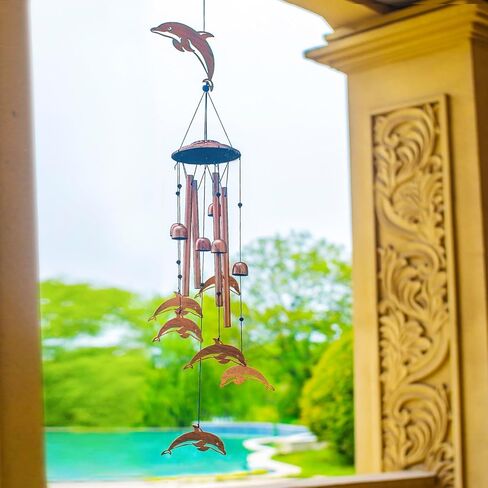 شجرة الحياة دقات الرياح للخارج، هدايا شجرة الحياة للنساء/الرجال/هدية التعاطف/هدايا تذكارية/هدايا عيد الميلاد، دقات الرياح المعدنية في الهواء الطلق/في الداخل، ديكور الفناء، ديكور الحديقة، المنزل، ديكور الفناء in Kuwait