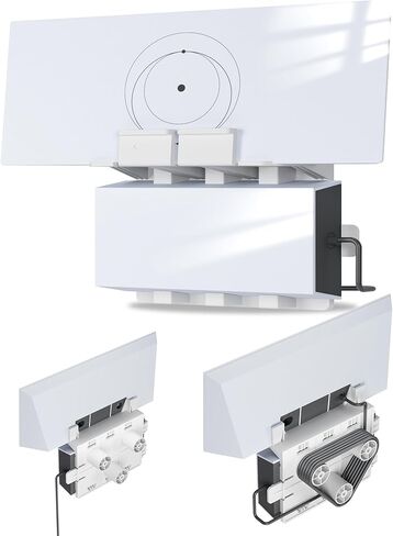 For Starlink Gen 3 Router Mount, 3 in 1 for Starlink Standard Mesh Router and Power Supply Wall Mount Mounting Kit with Cable Caddy, Compatible with Starlink V3&Gen3 Standard Router Accessories in Saudi Arabia