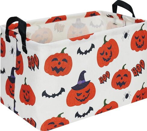 NTAOHAMPER Rectangular Storage Basket Empty,Storage Bin with Handles,Room Decor,Gift Basket,Book Box(Spider Web) in Saudi Arabia