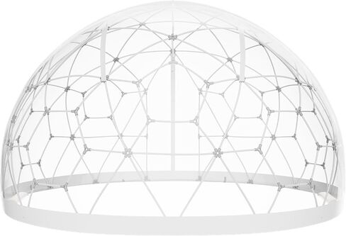 VEVOR Garden Dome Igloo Tent House، خيمة قبة، ترقية Igloo Garden مع غطاء ونافذة شفافة من PVC، مأوى للتخييم على شكل قبة جيوديسية خارجية مقاومة للماء للفناء والفناء الخلفي لتناول الطعام والحفلات in Saudi Arabia