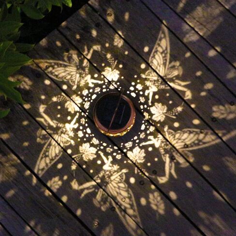 2 Pack Solar Lanterns Outdoor Hanging Hummingbird Decor Lantern,Waterproof Hollow Out Metal Decorative Garden Light,Graceful Decoration for Patio,Yard,Landscape,Festival in Kuwait