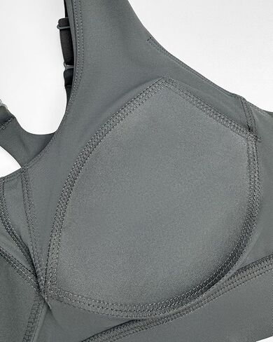 حمالات صدر رياضية من Racerback للنساء ذات دعم عالٍ وأشرطة قابلة للتعديل وكوب مصبوب للتمرين واللياقة البدنية والجري في صالة الألعاب الرياضية in Saudi Arabia