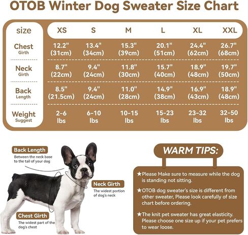 OTOB Small Dog Sweater, Cute Cat Sweater Turtleneck Warm, XSmall Dog Sweater Cat Apparel, Fall Winter Solid Color Doggie Knitwear for Small Dogs Kitten Puppy Boys Girls, Camel in Saudi Arabia
