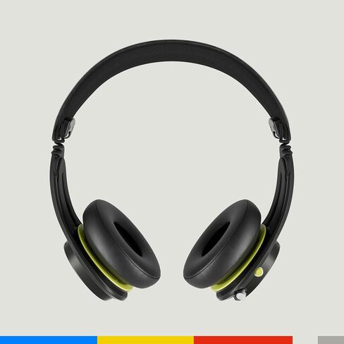 Skullcandy Icon ANC On-Ear Active Noise Cancelling Wireless Bluetooth Headphones, 60 Hr Battery, Microphone, Works with iPhone Android - Black in Saudi Arabia