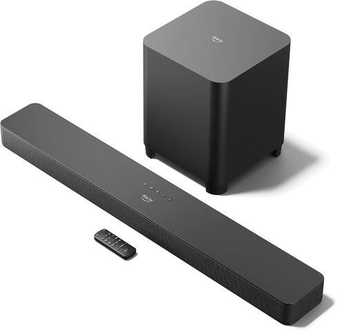 Introducing Amazon Fire TV Soundbar Plus, 3.1 channel, all-in-one design, Dolby Atmos, DTS:X, clear dialogue, 2024 release in Saudi Arabia