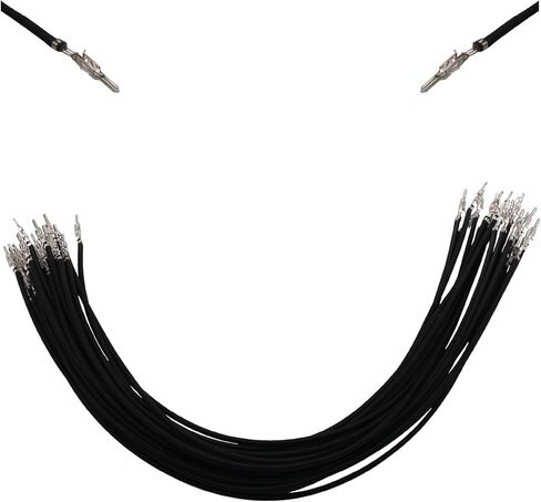 Genuine Molex Mini-Fit Jr. Pre-Crimped Wire Leads – Versatile Wire Harness Connectors for Electronics, DIY, Prototyping, Robotics, Drones, and Automotive by MiniProto (Female-Female, 6in, 10) in Saudi Arabia