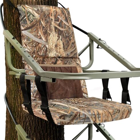 PUNCHMAN Tree Stand Seat Cushion- Adjustable Tree Stand Seat Replacement for Hunting, Waterproof Hunting Tree Stand Seat Cushion for Men, Comfortable Foldable Hunting Cushion in Saudi Arabia