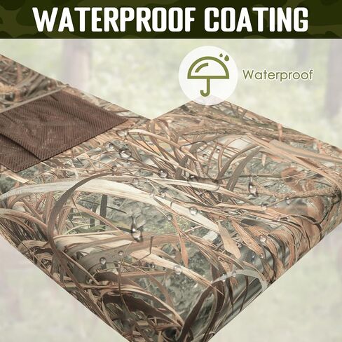 PUNCHMAN Tree Stand Seat Cushion- Adjustable Tree Stand Seat Replacement for Hunting, Waterproof Hunting Tree Stand Seat Cushion for Men, Comfortable Foldable Hunting Cushion in Saudi Arabia