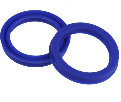 YOKIVE 2 Pcs UN Radial Shaft Seals, Industry PU Oil Seals for Hydraulic Cylinders (Blue, 22-mm ID x 30-mm OD 5-mm Width) in Saudi Arabia