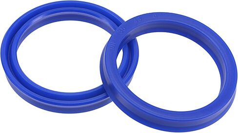 YOKIVE 2 Pcs UN Radial Shaft Seals, Industry PU Oil Seals for Hydraulic Cylinders (Blue, 22-mm ID x 30-mm OD 5-mm Width) in Saudi Arabia