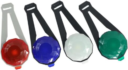LED Collar Charm Light,Dog Collar Lights for Night Walking,Dog Night Light, Pet Safety Light for Outdoor, 3 Light Modes,5KM Visibility,USB Rechargable (2 Count, Blue) in Saudi Arabia