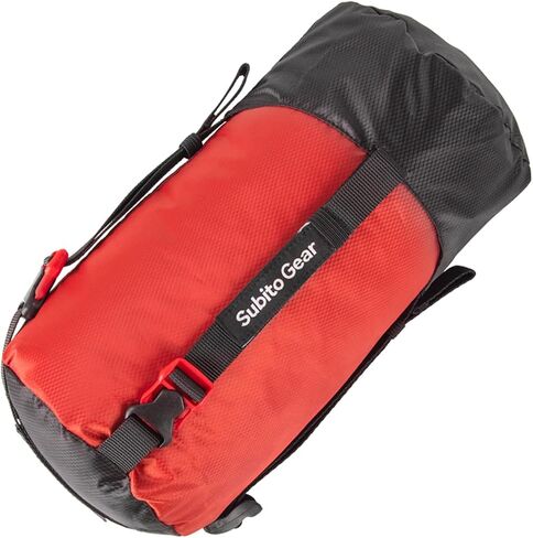 Ultra-light Compression Stuff Sack, 70D Nylon Sleeping Bag Stuff Sack 1L/5L/7L/17L/25L Compression Bag Space Saving Gear for Camping Hiking Backpacking in Kuwait
