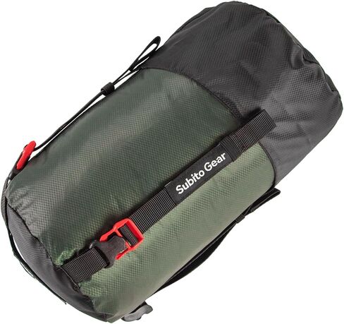 Ultra-light Compression Stuff Sack, 70D Nylon Sleeping Bag Stuff Sack 1L/5L/7L/17L/25L Compression Bag Space Saving Gear for Camping Hiking Backpacking in Kuwait