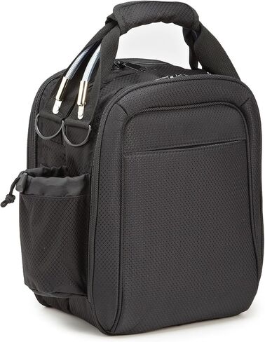 حقيبة طيران من Flight Outfitters Lift Pro 2.0، حقائب طيار لسماعات الرأس ذات جوانب معززة ومتينة | جيوب متعددة وحزام كتف، أسود in Kuwait