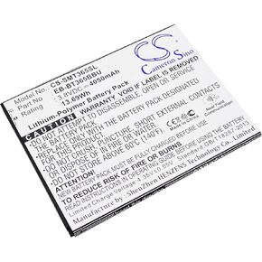 Battery Replacement for samsung SM-T390N SM-T390 Galaxy Tab Active 2 8.0 TD-LTE SM-T395 SM-T395 Galaxy Tab Active 2 LT EB-BT365BBC EB-BT365BBE EB-BT365BBU EB-BT365BBUBUS GH43-04317A (4050mAh/3.8V)