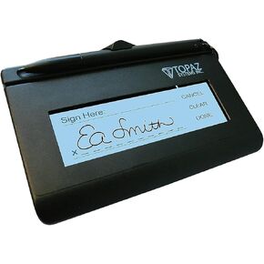 Topaz SignatureGem T-LBK462-HSB-R 1X5 Backlit LCD Signature Capture Pad USB Connection
