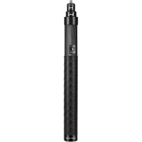 1.2m/3.9ft Carbon Fiber Extended Invisible Selfie Stick for Insta360 X4 Insta 360 ONE X3 ONE X2,ONE R,ONE RS, ONE X, ONE, GO 2, Gopro Max of Action Camera