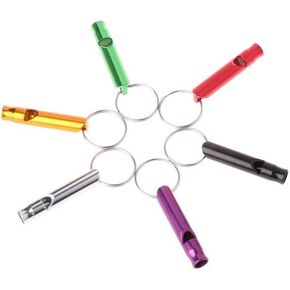 6 Pcs Colorful Ultrasonic Dog Training Whistles Metal Dog Training Whistles For Small Pet Dog Whistles Dog Flute Dog Whistles That Makes Dogs Come To You Dog Whistles That Makes Dogs Stop Barking