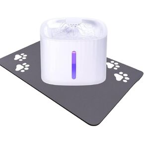Quiet Cat Water Fountain- Stainless Steel Pet Drinking Fountain, Auto Dispenser for Cats and Dogs, 3L Large Capacity, BPA-Free, with 5-Layer Filtration System
