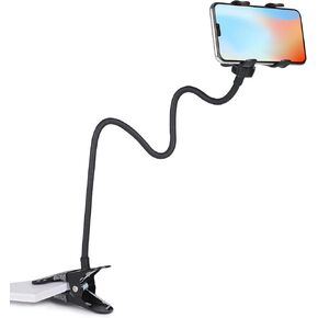 Selfdee Gooseneck Phone Holder,Universal 360 Flexible Mobile Phone Stand Lazy Bracket,DIY Adjustable Long Arm Gooseneck Phone Mounts for Bed/Desk,for All 4-7" Cell Phone Holder
