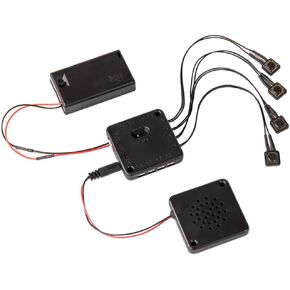 Cosplay Sound Effects Module. DIY Recordable Audio MP3 Sound Chip with 4 Push Buttons, 8MB Memory. Add Sound Effects or Music to Your Cosplay Costume Accessories, Crafts, Props and Replicas.