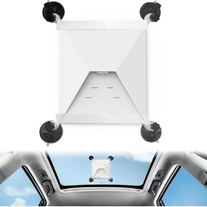 Suction Cup Mount for Starlink Mini White Car Mount Suction Cup Bracket for Starlink Mini Antenna for Inside Vehicle Use