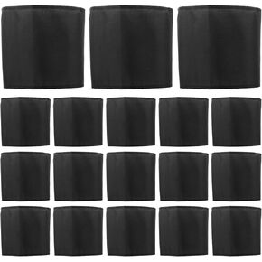 CALLARON Mourning Arm Bands, 20pcs Black Funeral Armbands Elastic Arm Band Sport Team Armband for Funeral Mourning Praying Condolence Respect Event Football Sport Team