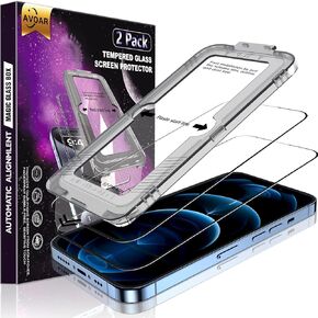 2 Pack for iPhone 14 Pro Max Privacy Screen Protector, [Auto Alignment Kit] Tempered Glass, [10X Military Grade Protection][9H Shatterproof] Compatible 14 Promax 6.7" Case Friendly, Zero Bubbles