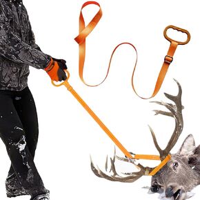 Deer Drag with Wider High-Strength Handle, Heavy Duty Deer Drag Strap, Easy & Fast to use Durable Safety Deer Dragging Rope Deer Hunting Accessories for Deer Hunters