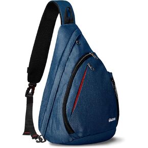 OutdoorMaster Sling Bag, Hiking Daypack, Crossbody Shoulder Chest Urban Outdoor Travel Backpack for Women & Men