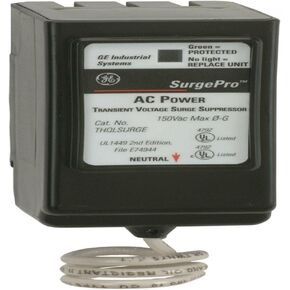 General Electric THQLSURGE Surge Arrester, Pnl, 20000A, 5.25Inwx6.5Inl