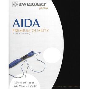 قطع Zweigart Aida 16 قطعة بيج 3251/3740. قماش التطريز، قماش الغرز المتقاطعة، قماش التطريز 100% قطن in Kuwait