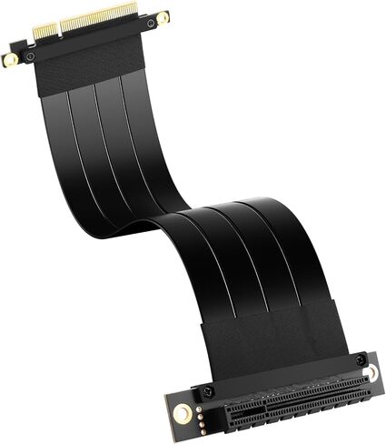 SinLoon PCIe 3.0 X8 Extension Cable PCI-E 8X Male to Female Riser Cable 25CM (90 Degree M/F) in Saudi Arabia