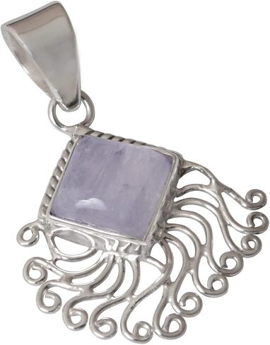 Natural Moonstone Cabochon Crystal Pendant, 925 Sterling Silver, Dainty Pendant, Bohemian Handmade Jewelry, June Birthstone, Elegant Antique Pendant for Necklace, Women Bridesmaids Gift in Saudi Arabia