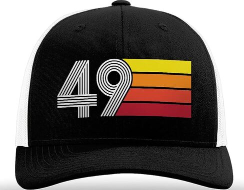 NewEleven 80th Birthday Gifts for Men Women - 1944 80 Year Old Gifts for Men, Women, Dad, Mom, Husband, Wife - Retro Trucker Hat in Saudi Arabia