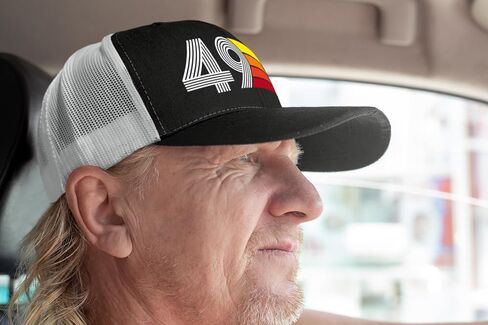 NewEleven 80th Birthday Gifts for Men Women - 1944 80 Year Old Gifts for Men, Women, Dad, Mom, Husband, Wife - Retro Trucker Hat in Saudi Arabia