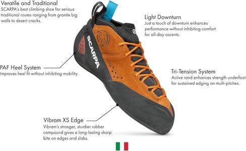حذاء SCARPA الرجالي لتسلق الصخور متوسط ​​الحجم من أجل التسلق التجاري in Kuwait